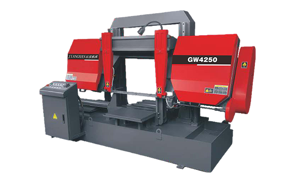 徐闻GW4250双柱龙门卧式带锯床