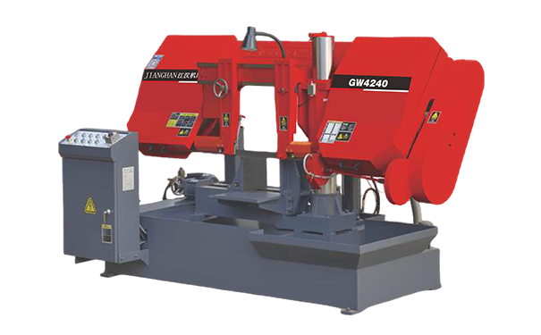 徐闻GW4240双柱卧式带锯床
