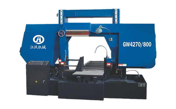 徐闻GW4270/800双柱龙门卧式带锯床